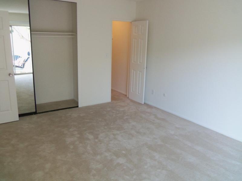 Photo of a bedroom with closet